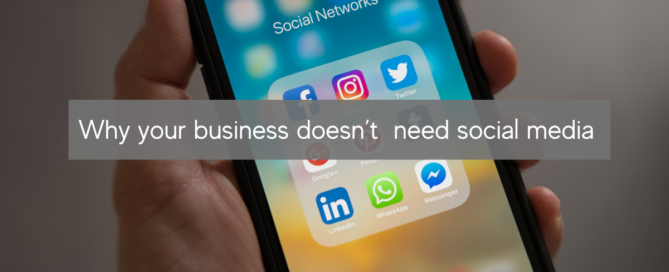 No Social Media